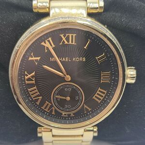 Michael Kors Skylar MK5989 Womens Stainless Steel Analog Dial Quartz Watch BC639